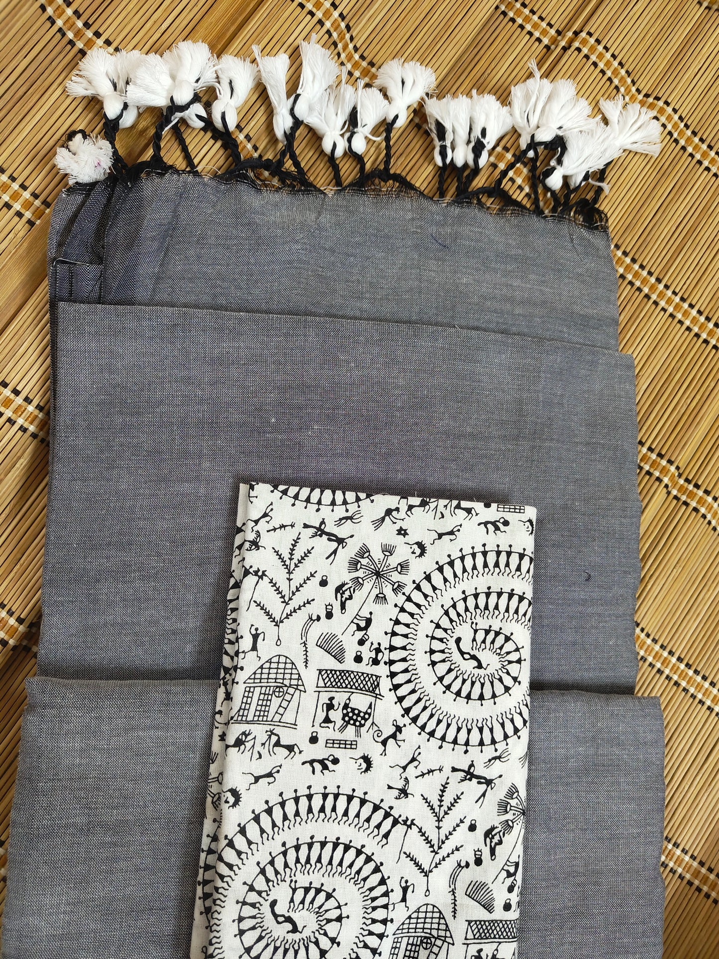 GTC Pure and beautiful cotton pure Khadi sarees