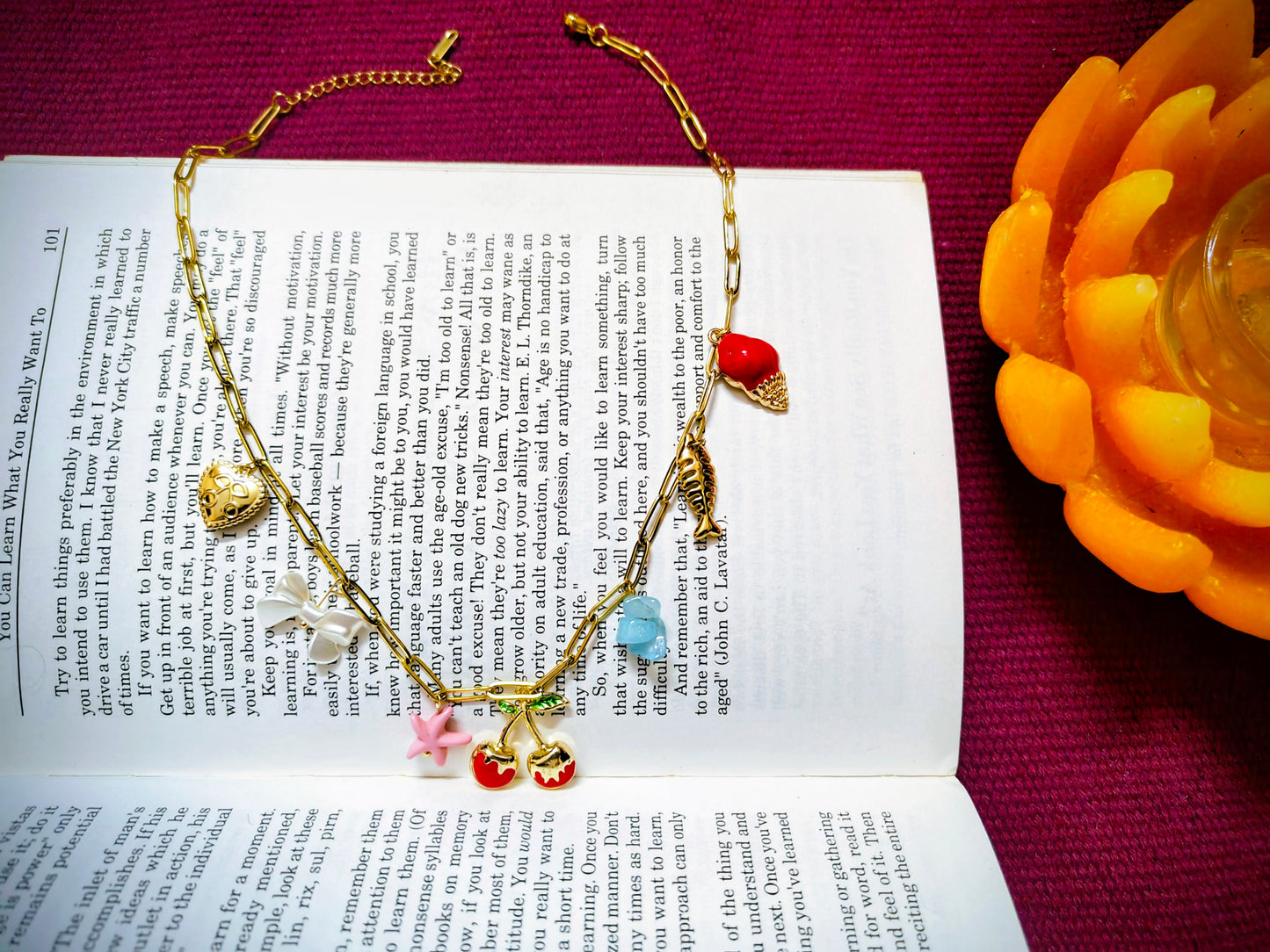 Beautiful and Classic Antitarnish stainless steel charms chain