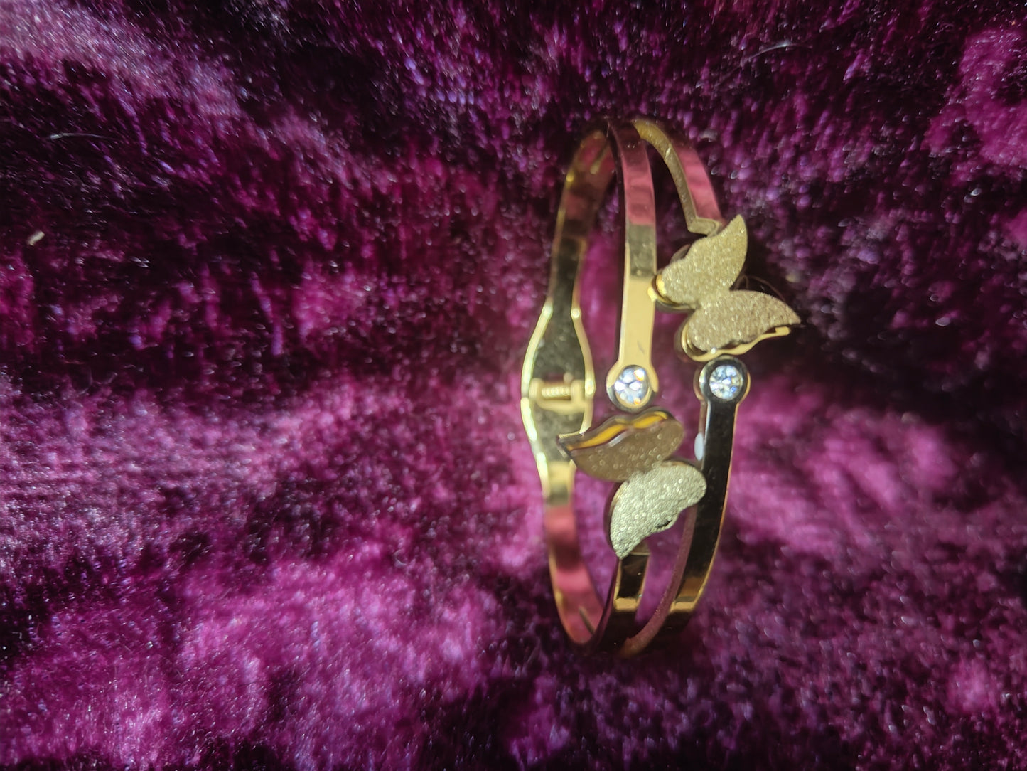 Beautiful and Classic Antitarnish stainless steel adjustable bangles(kada)