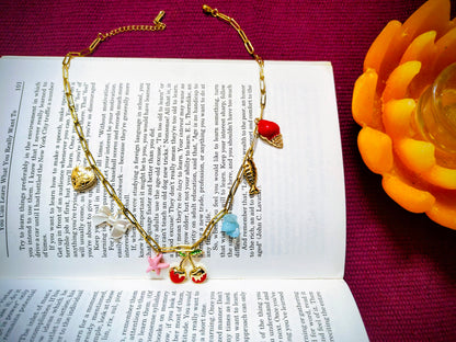 Beautiful and Classic Antitarnish stainless steel charms chain