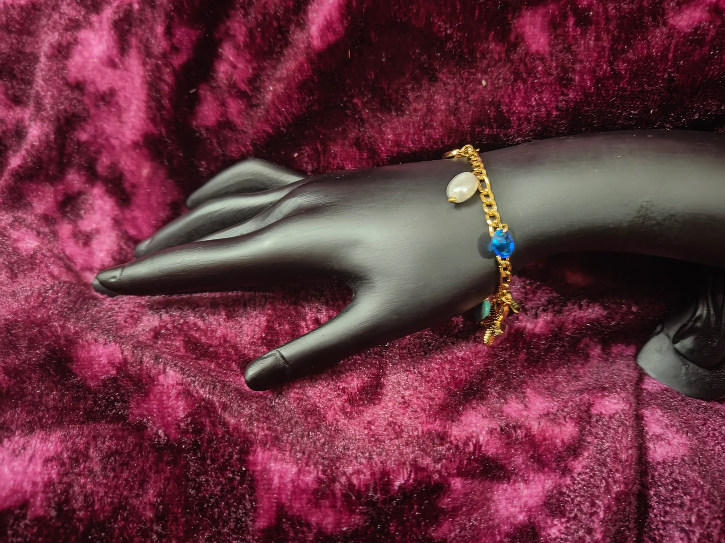 Beautiful and Classic Antitarnish stainless steel charms bracelet -Fruit and ocean series